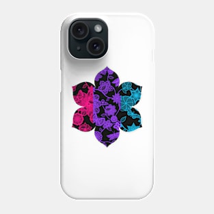 Butterfly Garden, Pride Flag Series - Androgyne Phone Case