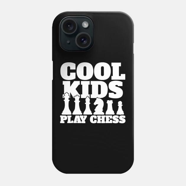 cool kids play Chess Phone Case by brianarcher