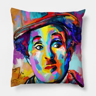 Charlie Chaplin Pillow