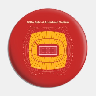 GEHA Field at Arrowhead Stadium Pin