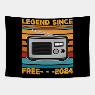 Legend Since 2024 Free Tapestry