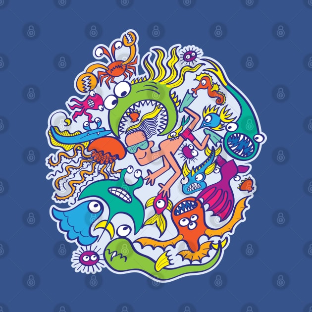 Strengthen friendship bond with weird and dangerous sea creatures by zooco