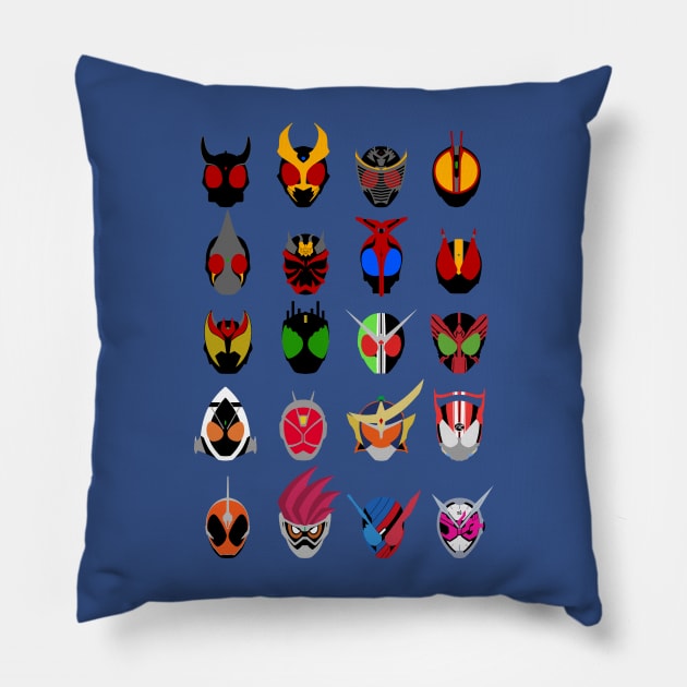 2000-2018 All Heisei Pillow by CuberToy