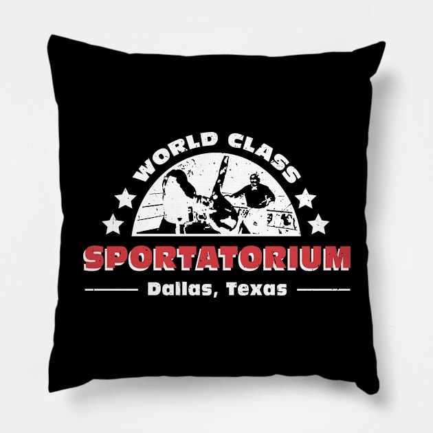 World Class Sportatorium Pillow by deadright