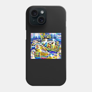 Matthew 6:10 On Earth As It Is In Heaven Art Phone Case