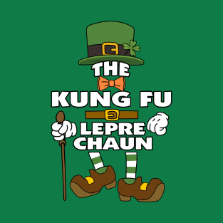 The Kung Fu Leprechaun St Patrick's Day Celebration Matching Outfits Group Attire T-Shirt