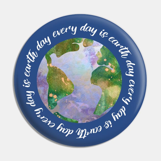 every day is earth day - protect our beautiful planet (watercolors and white handwriting repeated) Pin by AtlasMirabilis