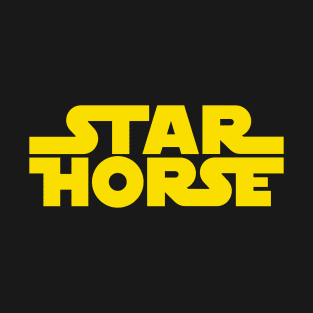 Star Horse Solid T-Shirt