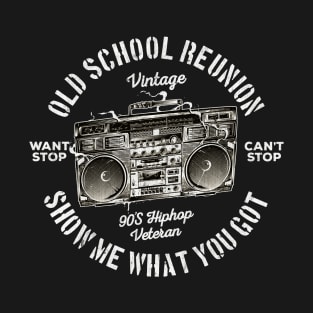 Vintage 90s Hip Hop Radio Veteran T-Shirt