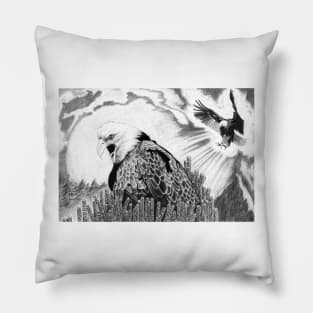 Bald Eagles Pillow