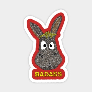 Badass Donkey Magnet