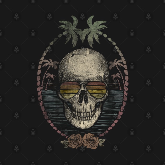 Palm Skull by mikekoubou