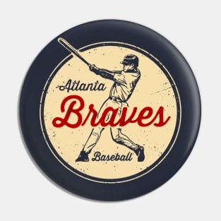 Vintage Braves Pin