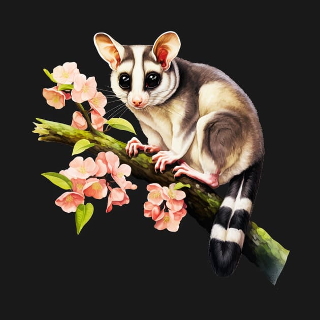 Cute Sugar Glider by The Jumping Cart