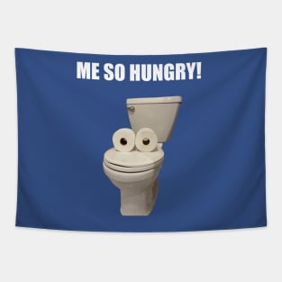 The Toilet is Hungry Tapestry