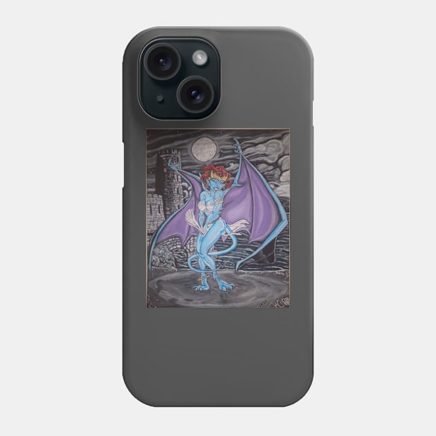 Demona Phone Case by Hiawatha Cuffee GtG Creations