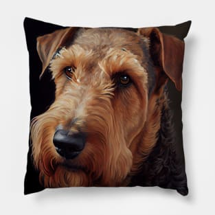 Airedale Terrier Pillow