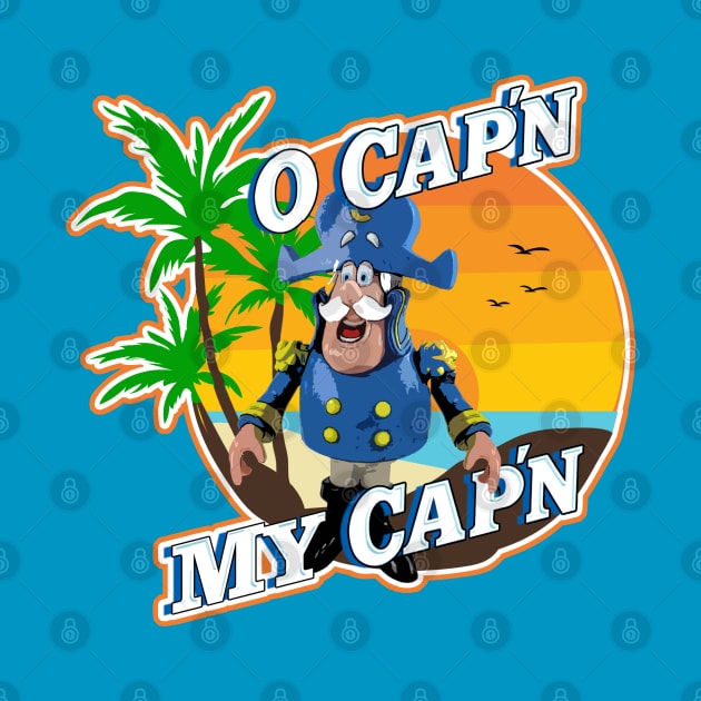 Cap'n Crunch - aka - Captain Crunch as inspired by Walt Whitman by hauntedjack