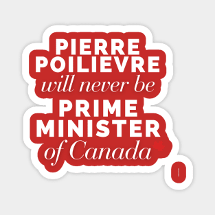 Poilievre Will Never Be PM Magnet