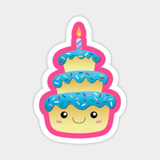 Birthday Cake Magnet