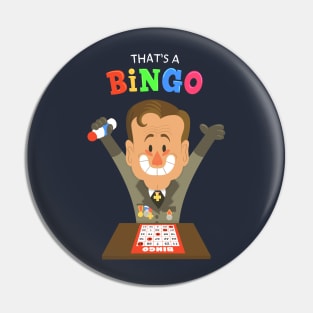 That's a Bingo! Pin