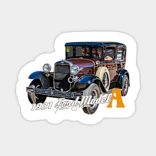 1931 Ford Model A Town Sedan Magnet