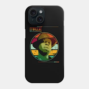 J Dilla | circle beat retro style Phone Case