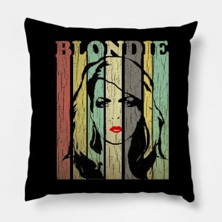 Blondie Retro Vintage Pillow