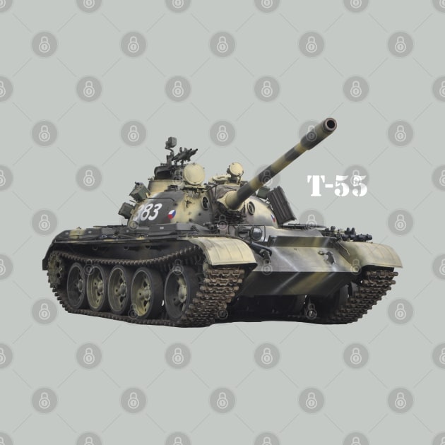 T-55 Main Battle Tank by Toadman's Tank Pictures Shop