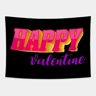 greetings for happy valentine's day Tapestry