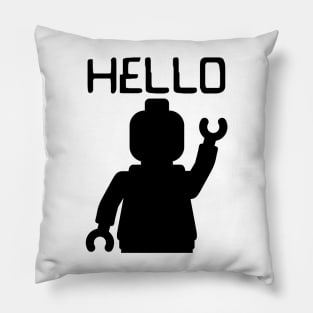 Minifig Hello Pillow