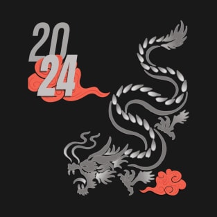 Chinese New Year of Wood Dragon 2024 T-Shirt