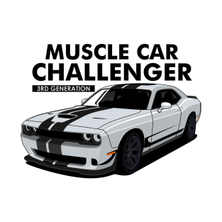 3rd Generation Challenger Muscle Car T-Shirt