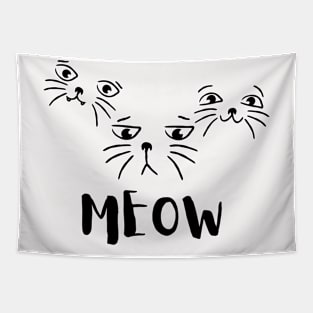 Meow Tapestry