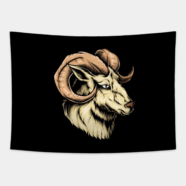 Aries Tapestry by TambuStore