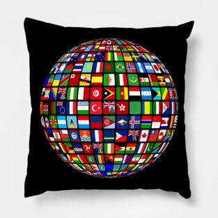 International Flags Pillow