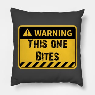 This one bites Pillow