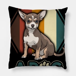 A Dog Makes Life Better Chihuahua Lovers Pillow