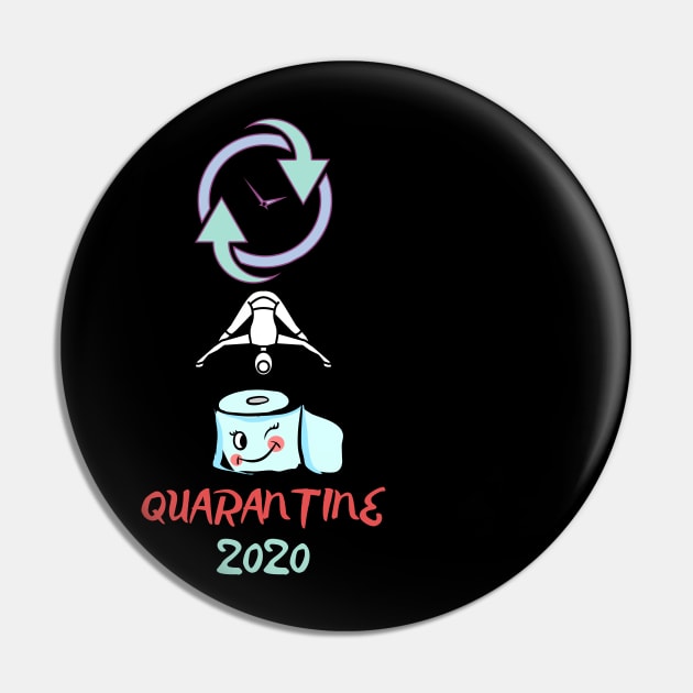 Funny Quarantine 2020 Pin by Pro-tshirt