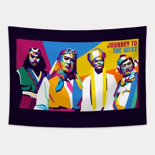 Journey To The West - WPAP Tapestry