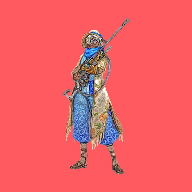 Overwatch Ana Cabana Skin by Green_Shirts