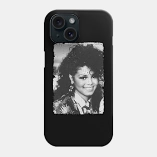 Retro Janet Jackson portrait Phone Case