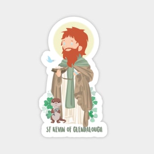 Santo Kevin de Glendalough Magnet