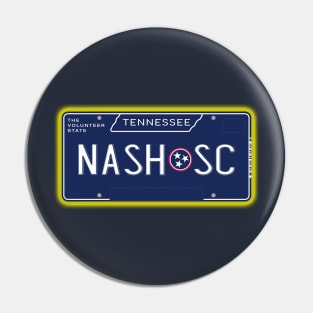 TN License Plate- NASH SC Pin