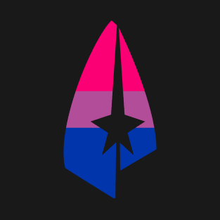 Pride Bisexual Treksphere Logo T-Shirt