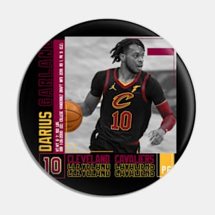 Darius Garland Paper Poster Pin