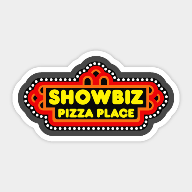 Showbiz Pizza - Pizza Store - Sticker