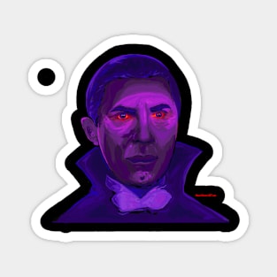 Psychedelic Dracula Magnet