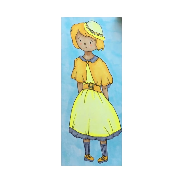 Girl in Yellow by Thedisc0panda