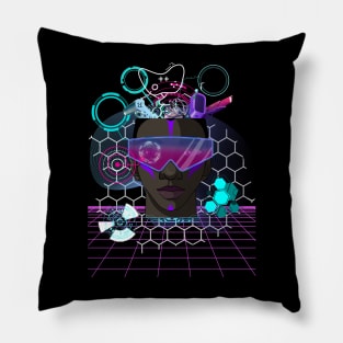 FUTURISTIC TOP GAMER DESIGN Pillow